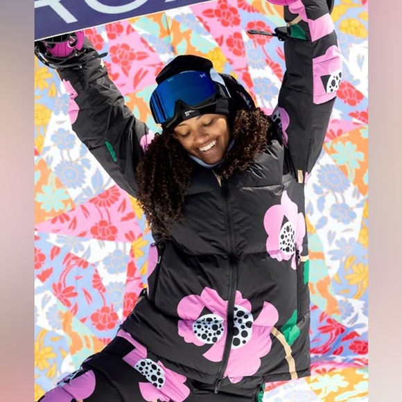 BNWT Cynthia Rowley x ROXY Puffer Jacket - Picture 6 of 9